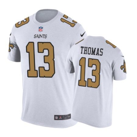 New Orleans Saints #13 Michael Thomas Color Rush Nike T-Shirt - Men's