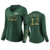 women aaron rodgers packers green iconic all out glitz t shirt