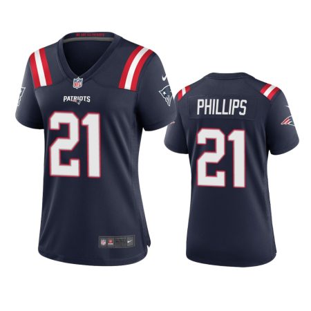 Women's New England Patriots Adrian Phillips Navy Game Jersey
