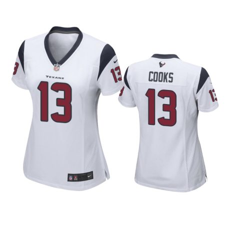Women's Houston Texans Brandin Cooks White Game Jersey