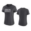 Women's Tampa Bay Buccaneers Anthracite 2021 NFL Crucial Catch Performance T-Shirt 2 women buccaneers anthracite 2021 nfl crucial catch t shirt
