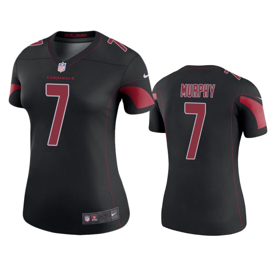Arizona Cardinals Byron Murphy Black Color Rush Legend Jersey - Women's 1 women byron murphy cardinals color rush legend black jersey