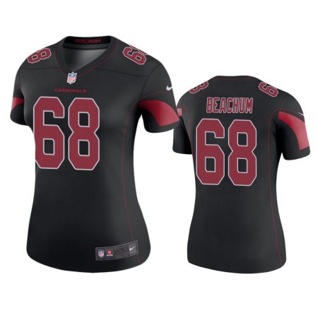 Arizona Cardinals Kelvin Beachum Black Color Rush Legend Jersey - Women's