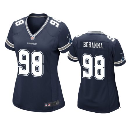 Women's Dallas Cowboys Quinton Bohanna Navy Game Jersey