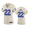 women david long rams game bone jersey