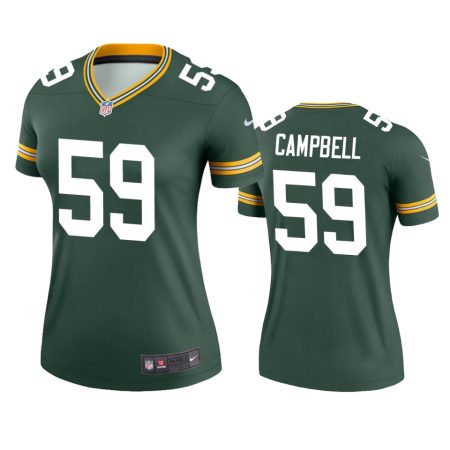 Green Bay Packers De'Vondre Campbell Green Legend Jersey - Women's