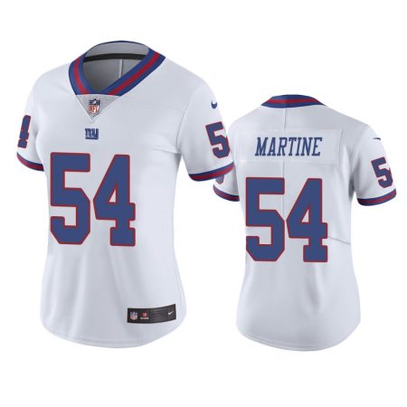Women's New York Giants Blake Martinez White Color Rush Limited Jersey