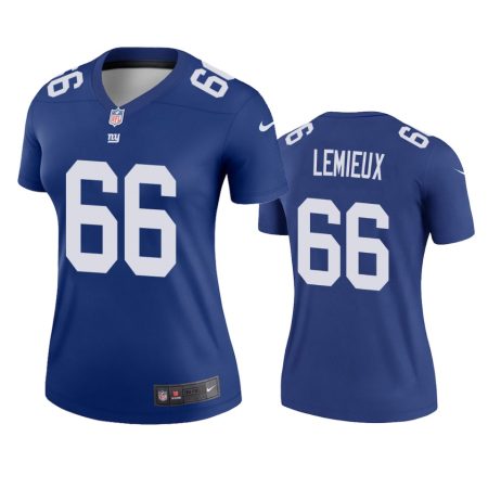New York Giants Shane Lemieux Royal Legend Jersey - Women's