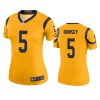 Los Angeles Rams Jalen Ramsey Gold Color Rush Legend Jersey - Women's 2 women jalen ramsey rams color rush legend gold jersey
