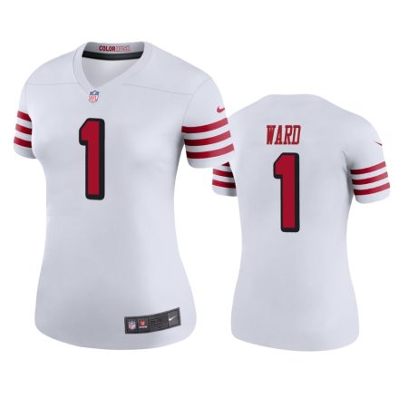 San Francisco 49ers Jimmie Ward White Color Rush Legend Jersey - Women's