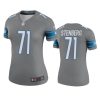 Detroit Lions Logan Stenberg Steel Color Rush Legend Jersey - Women's 3 women logan stenberg lions color rush legend steel jersey