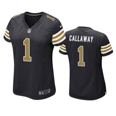 Women's New Orleans Saints Marquez Callaway Black Alternate Game Jersey