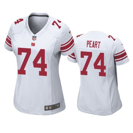 Women's New York Giants Matt Peart White Game Jersey