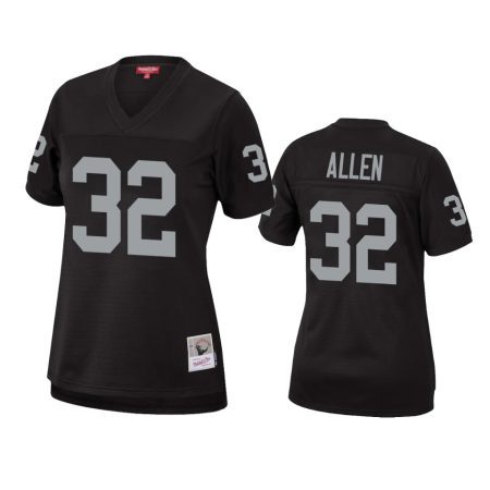 Women's Las Vegas Raiders Marcus Allen Black Legacy Replica Jersey