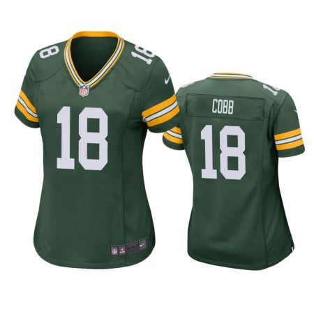 Women's Green Bay Packers Randall Cobb Green Game Jersey