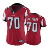 Atlanta Falcons Jake Matthews Red Nike Game Jersey - Women 3 women red jake matthews jersey