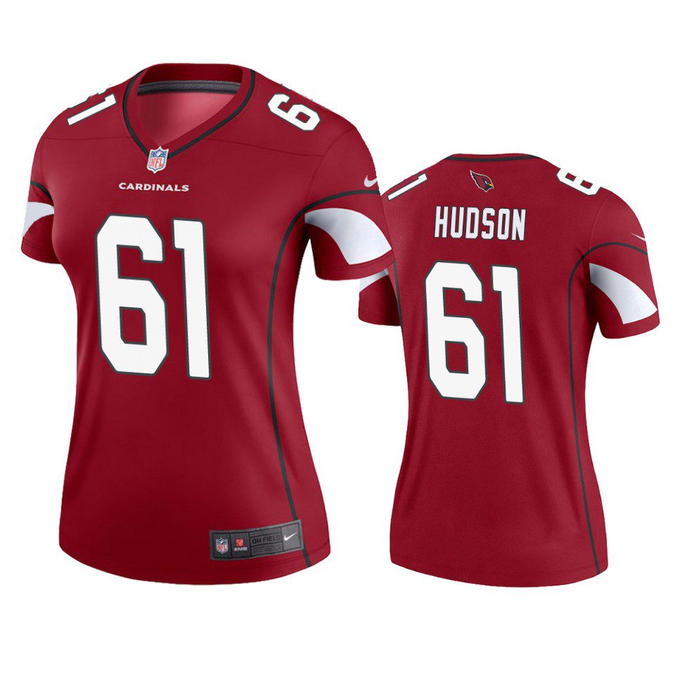 Arizona Cardinals Rodney Hudson Cardinal Legend Jersey - Women's 1 women rodney hudson cardinals cardinal legend jersey