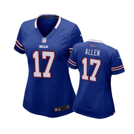 Buffalo Bills Josh Allen Royal Nike Game Jersey - Women