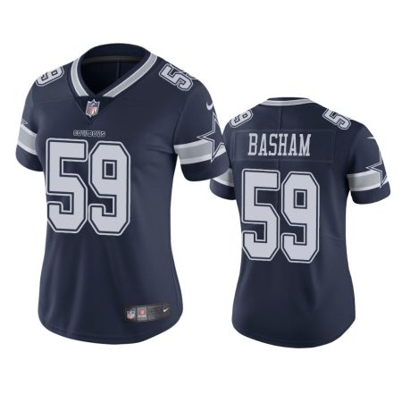 Dallas Cowboys Tarell Basham Navy Vapor Limited Jersey