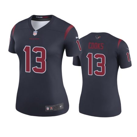 Houston Texans Brandin Cooks Navy Color Rush Legend Jersey - Women's