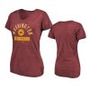 Women's Washington Football Team Burgundy Head to the Field Tri-Blend T-Shirt 3 women washington football team burgundy head to the field tri blend t shirt