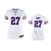 Buffalo Bills Tre'Davious White White Throwback Game Jersey - Women 3 women white tredavious white jersey