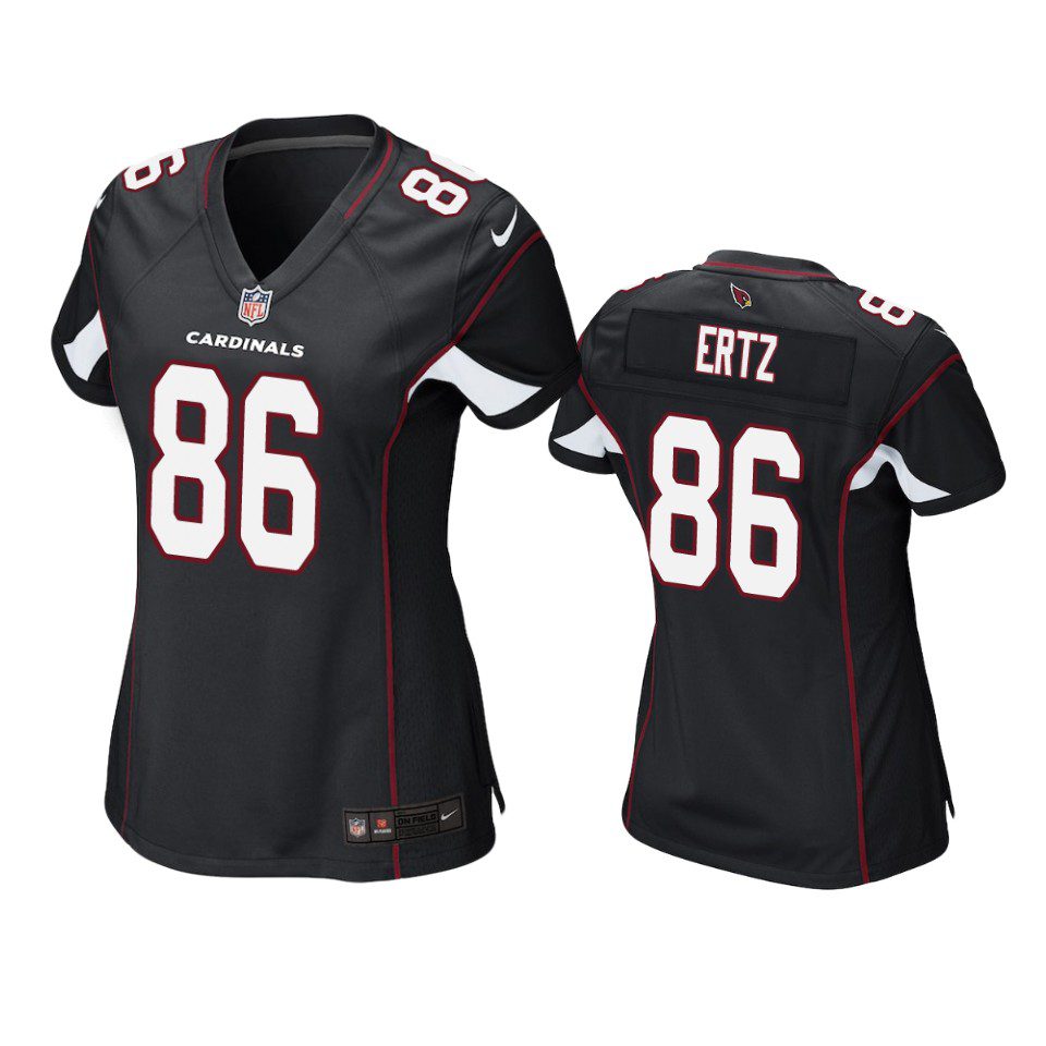 Women's Arizona Cardinals Zach Ertz Black Game Jersey 1 women zach ertz cardinals game black jersey