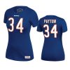 Chicago Bears Walter Payton Navy Name & Number Retired Player T-Shirt 2 womens bears walter payton navy retired player t shirt