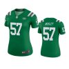New York Jets #57 C.J. Mosley Green Color Rush Legend Jersey - Women's 3 womens jets c.j. mosley green color rush legend jersey