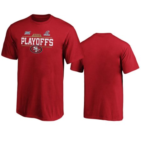 Youth San Francisco 49ers Scarlet 2019 NFL Playoffs Chip Shot T-Shirt