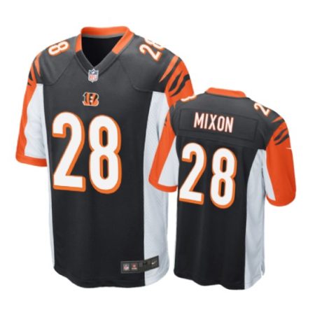 Cincinnati Bengals Joe Mixon Black Pro Line Jersey - Youth