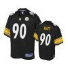 Pittsburgh Steelers T. J. Watt Black Pro Line Jersey - Youth 2 youth black t. j. watt pro line jersey