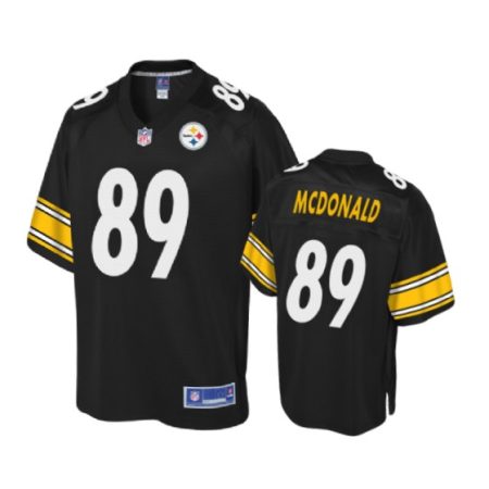 Pittsburgh Steelers Vance McDonald Black Pro Line Jersey - Youth