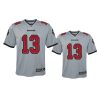 Youth Tampa Bay Buccaneers Mike Evans Gray Inverted Game Jersey 3 youth buccaneers mike evans gray inverted game jersey