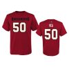 Youth Tampa Bay Buccaneers Vita Vea Red Name & Number T-Shirt 3 youth buccaneers vita vea nikered t shirt
