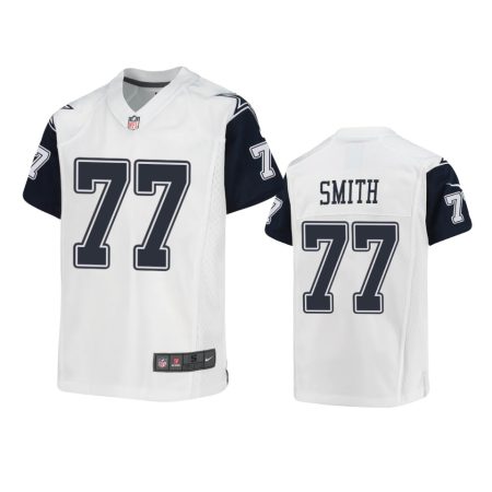 Youth Cowboys Tyron Smith White Alternate Game Jersey