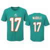 youth dolphins jaylen waddle aqua t shirt