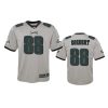 Youth Philadelphia Eagles Dallas Goedert Silver Inverted Game Jersey 3 youth eagles dallas goedert silver inverted game jersey