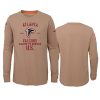 Youth Atlanta Falcons Khaki 2019 Salute to Service Performance T-Shirt 3 youth falcons khaki performance 2019 salute to service jersey