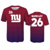 Youth Giants Saquon Barkley Red Propulsion Sublimated Name & Number T-Shirt 3 youth giants saquon barkley red propulsion sublimated t shirt