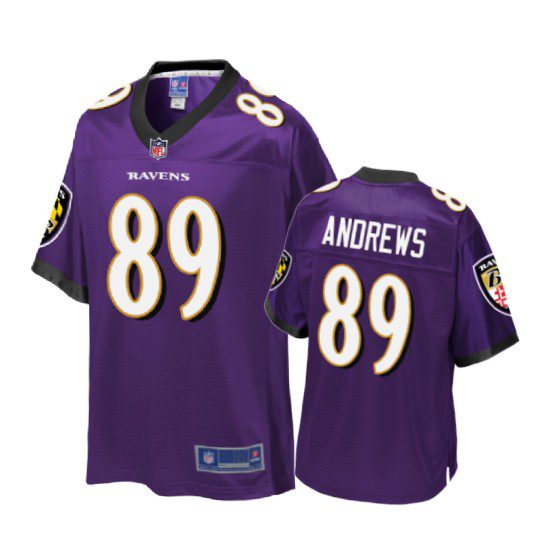Baltimore Ravens Mark Andrews Purple Pro Line Jersey - Youth 1 youth purple mark andrews pro line jersey 1a