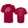 Redskins Sean Taylor Burgundy Vintage Retired Player T-Shirt 3 youth redskins sean taylor burgundy vintage t shirt