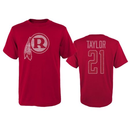 Redskins Sean Taylor Burgundy Vintage Retired Player T-Shirt