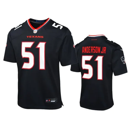 Houston Texans Will Anderson Jr. Navy 2024 Game Jersey - Youth